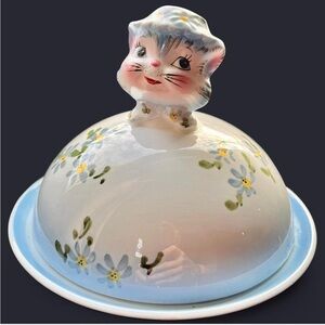 RARE “Miss Priss” Butter Dish
